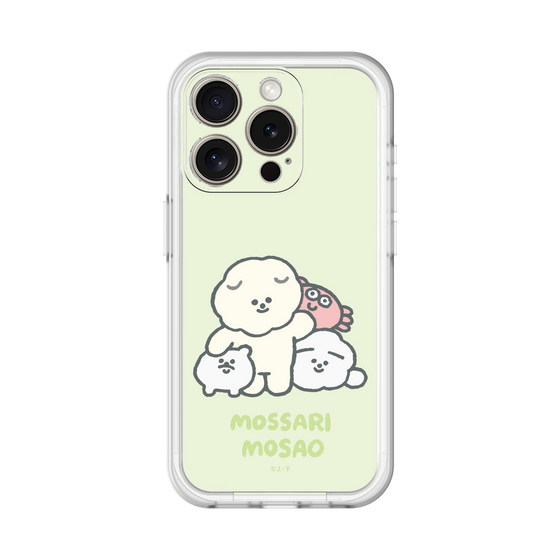 Slim Protection Premium Case［ Mossari Mosao - Everyone Together - Green ］