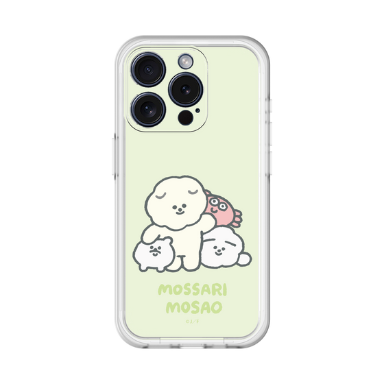 Slim Protection Premium Case［ Mossari Mosao - Everyone Together - Green ］