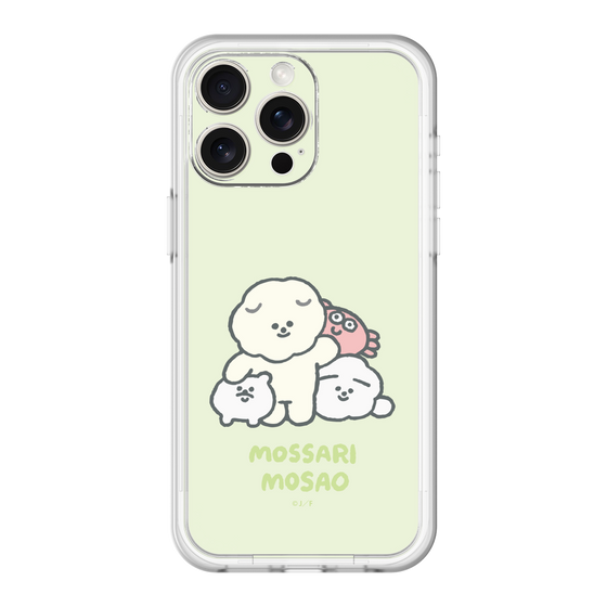 Slim Protection Premium Case［ Mossari Mosao - Everyone Together - Green ］