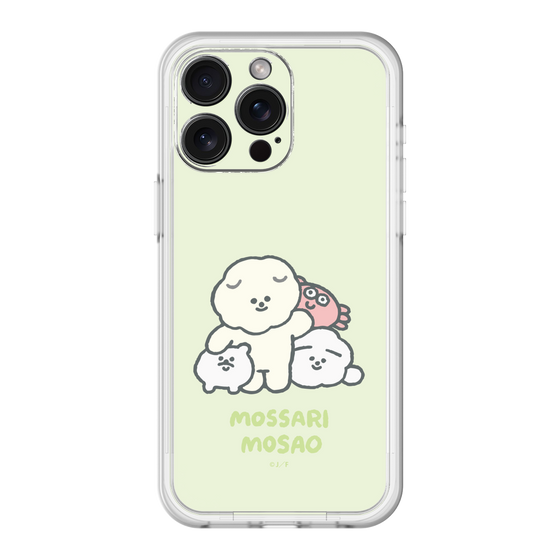 Slim Protection Premium Case［ Mossari Mosao - Everyone Together - Green ］
