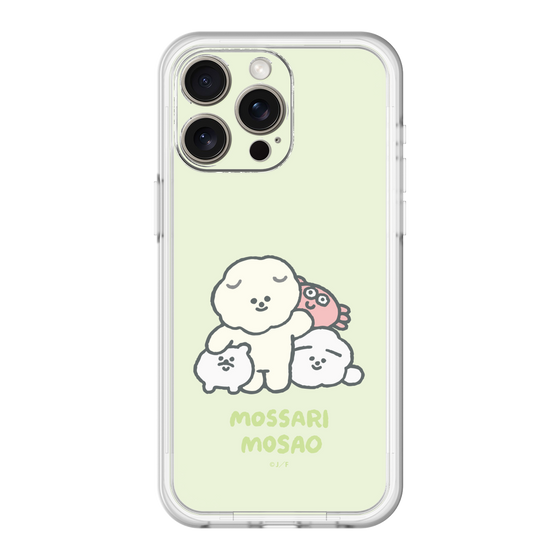 Slim Protection Premium Case［ Mossari Mosao - Everyone Together - Green ］