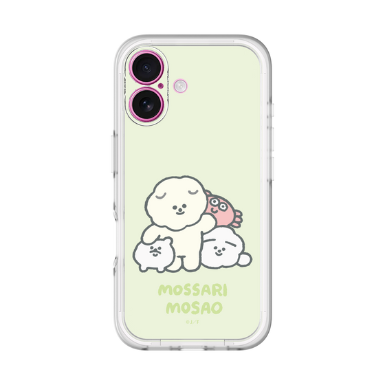 Slim Protection Premium Case［ Mossari Mosao - Everyone Together - Green ］