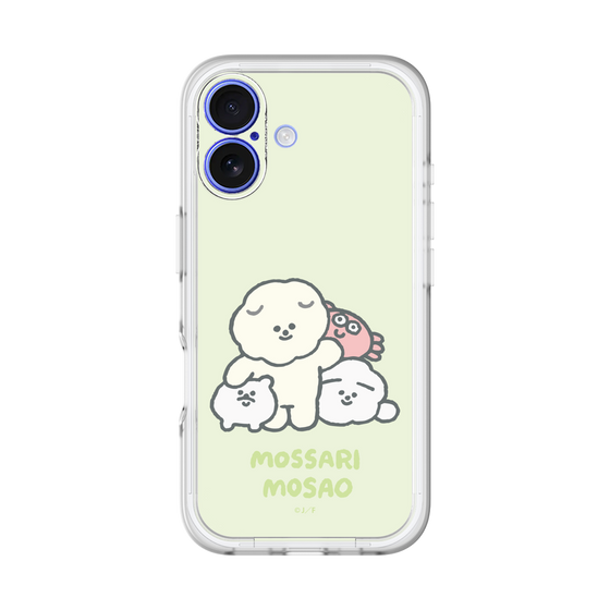 Slim Protection Premium Case［ Mossari Mosao - Everyone Together - Green ］