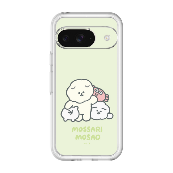 Slim Protection Premium Case［ Mossari Mosao - Everyone Together - Green ］