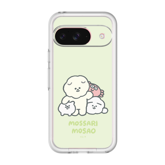 Slim Protection Premium Case［ Mossari Mosao - Everyone Together - Green ］