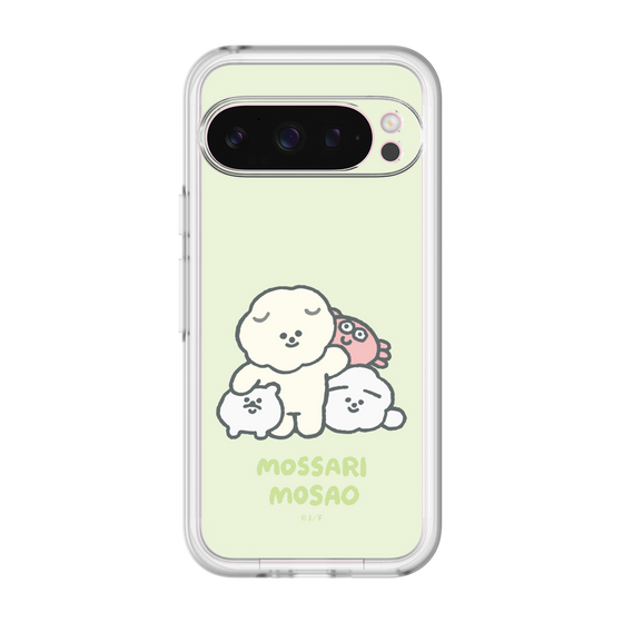 Slim Protection Premium Case［ Mossari Mosao - Everyone Together - Green ］