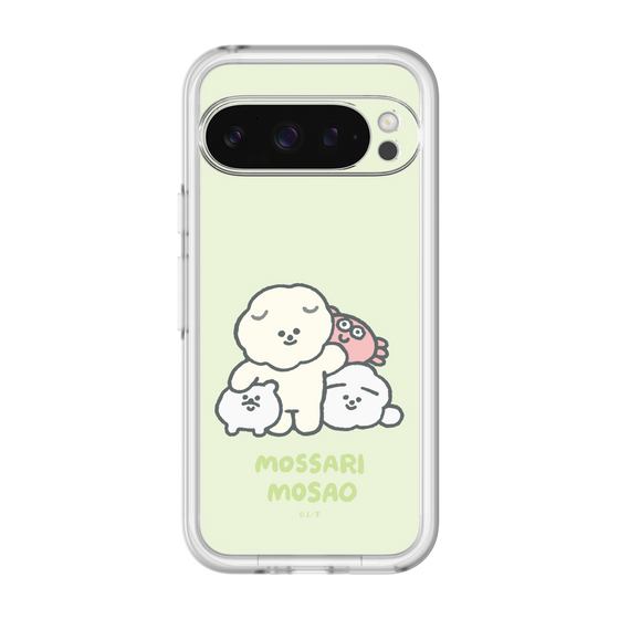 Slim Protection Premium Case［ Mossari Mosao - Everyone Together - Green ］
