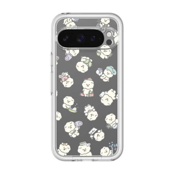 Slim Protection Premium Case［ Mossari Mosao - Lots of Mosao - Clear ］