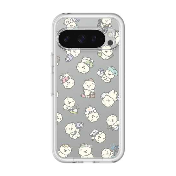 Slim Protection Premium Case［ Mossari Mosao - Lots of Mosao - Clear ］