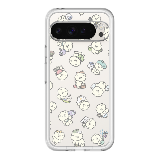 Slim Protection Premium Case［ Mossari Mosao - Lots of Mosao - Clear ］