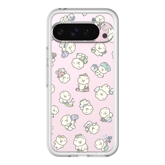 Slim Protection Premium Case［ Mossari Mosao - Lots of Mosao - Clear ］