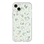 Slim Protection Premium Case［ Mossari Mosao - Lots of Mosao - Green ］