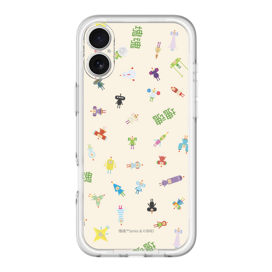 Slim Protection Premium Case［ Katamari Damacy - The Prince and the Cousins - Beige ］