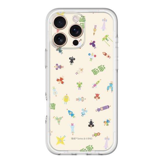Slim Protection Premium Case［ Katamari Damacy - The Prince and the Cousins - Beige ］