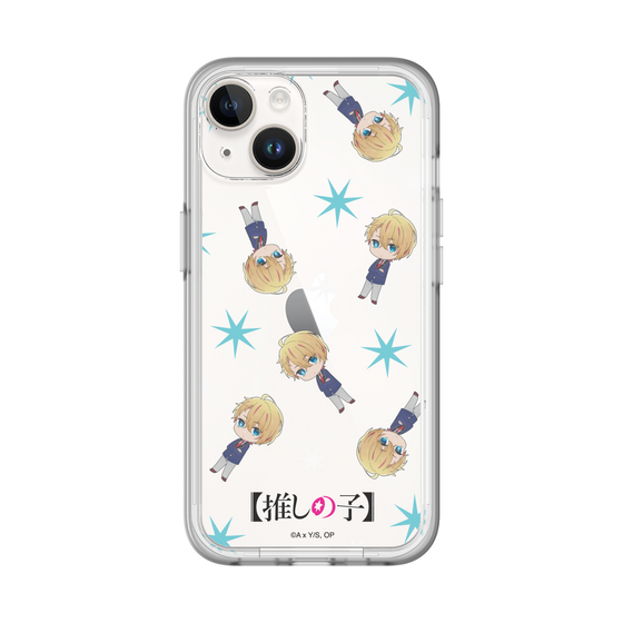 Slim Protection Premium Case［ 【OSHI NO KO】 -  Aqua - Mini Character Pattern ］