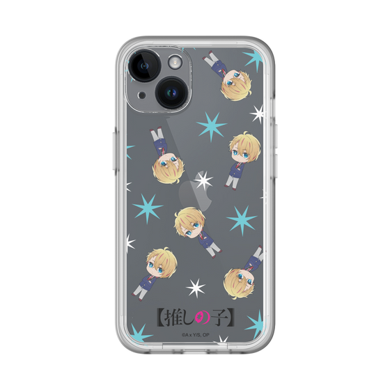 Slim Protection Premium Case［ 【OSHI NO KO】 -  Aqua - Mini Character Pattern ］