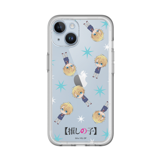 Slim Protection Premium Case［ 【OSHI NO KO】 -  Aqua - Mini Character Pattern ］