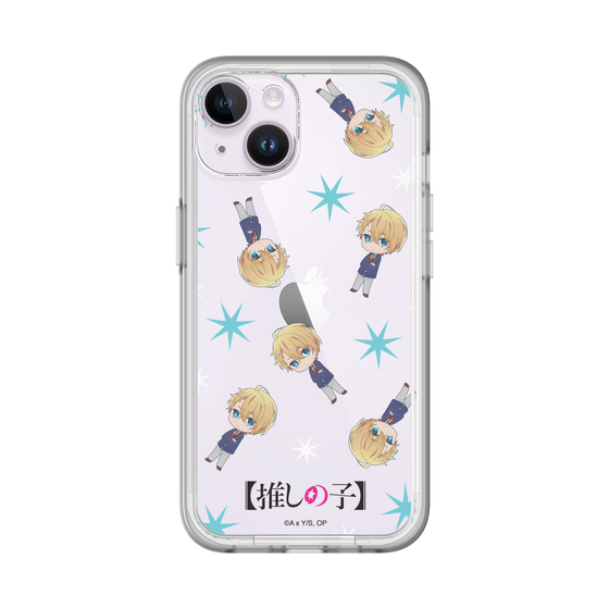 Slim Protection Premium Case［ 【OSHI NO KO】 -  Aqua - Mini Character Pattern ］