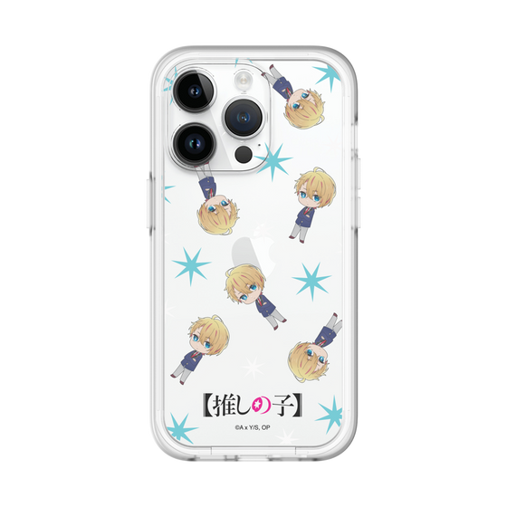 Slim Protection Premium Case［ 【OSHI NO KO】 -  Aqua - Mini Character Pattern ］