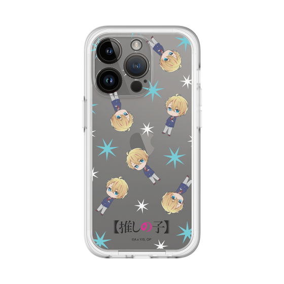 Slim Protection Premium Case［ 【OSHI NO KO】 -  Aqua - Mini Character Pattern ］