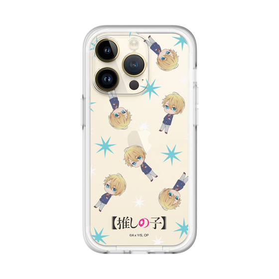 Slim Protection Premium Case［ 【OSHI NO KO】 -  Aqua - Mini Character Pattern ］