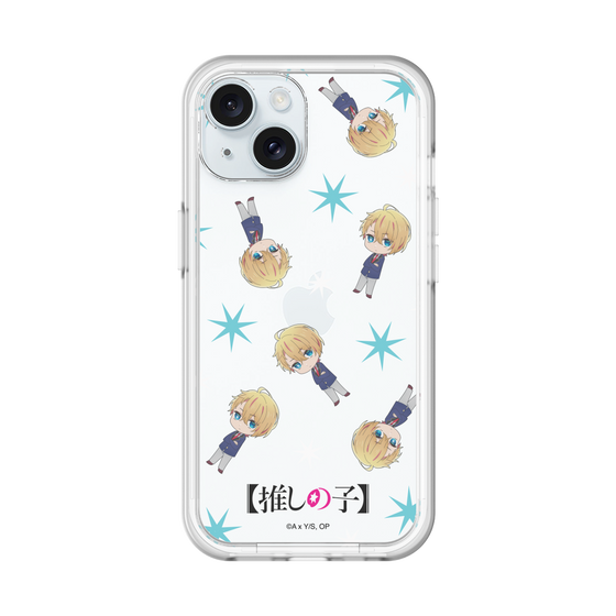 Slim Protection Premium Case［ 【OSHI NO KO】 -  Aqua - Mini Character Pattern ］