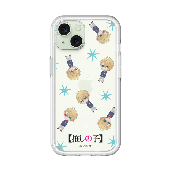 Slim Protection Premium Case［ 【OSHI NO KO】 -  Aqua - Mini Character Pattern ］
