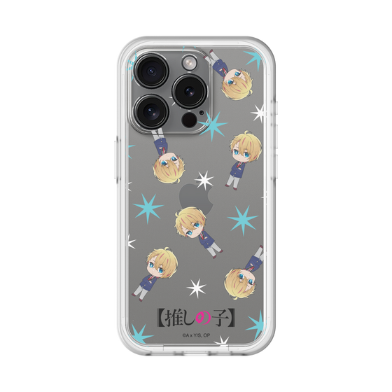 Slim Protection Premium Case［ 【OSHI NO KO】 -  Aqua - Mini Character Pattern ］