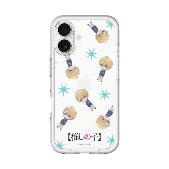 Slim Protection Premium Case［ 【OSHI NO KO】 -  Aqua - Mini Character Pattern ］