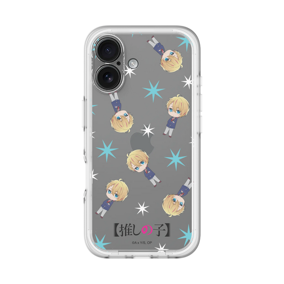 Slim Protection Premium Case［ 【OSHI NO KO】 -  Aqua - Mini Character Pattern ］