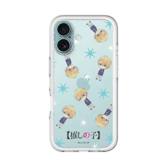 Slim Protection Premium Case［ 【OSHI NO KO】 -  Aqua - Mini Character Pattern ］