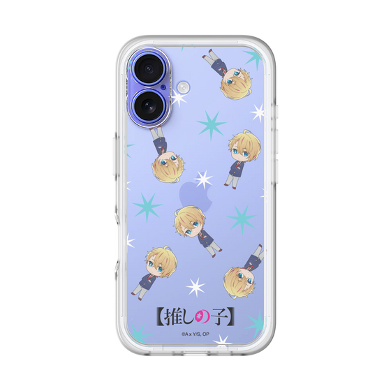 Slim Protection Premium Case［ 【OSHI NO KO】 -  Aqua - Mini Character Pattern ］