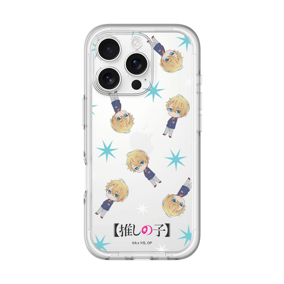 Slim Protection Premium Case［ 【OSHI NO KO】 -  Aqua - Mini Character Pattern ］