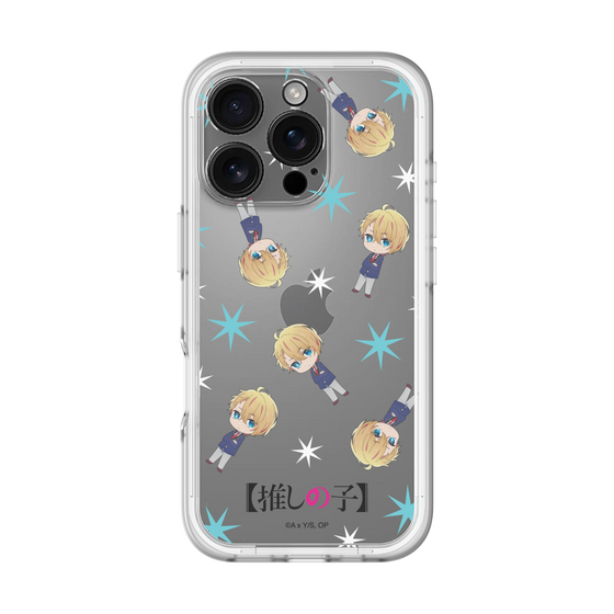 Slim Protection Premium Case［ 【OSHI NO KO】 -  Aqua - Mini Character Pattern ］