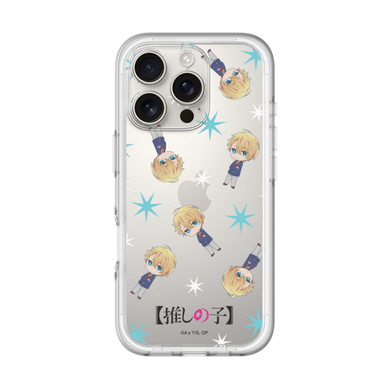 Slim Protection Premium Case［ 【OSHI NO KO】 -  Aqua - Mini Character Pattern ］