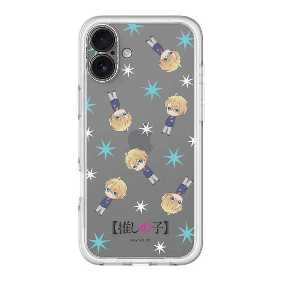 Slim Protection Premium Case［ 【OSHI NO KO】 -  Aqua - Mini Character Pattern ］