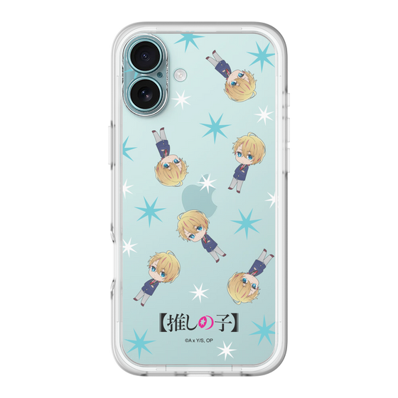 Slim Protection Premium Case［ 【OSHI NO KO】 -  Aqua - Mini Character Pattern ］