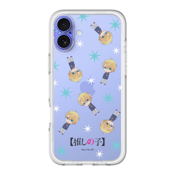 Slim Protection Premium Case［ 【OSHI NO KO】 -  Aqua - Mini Character Pattern ］