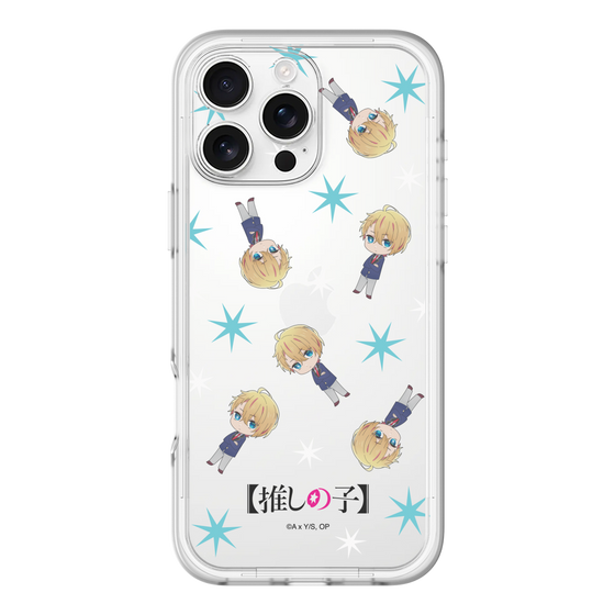 Slim Protection Premium Case［ 【OSHI NO KO】 -  Aqua - Mini Character Pattern ］
