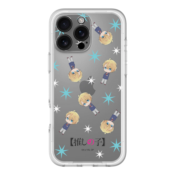 Slim Protection Premium Case［ 【OSHI NO KO】 -  Aqua - Mini Character Pattern ］