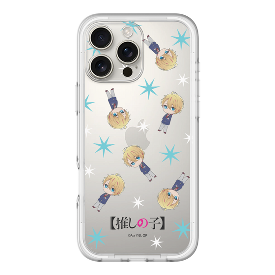 Slim Protection Premium Case［ 【OSHI NO KO】 -  Aqua - Mini Character Pattern ］