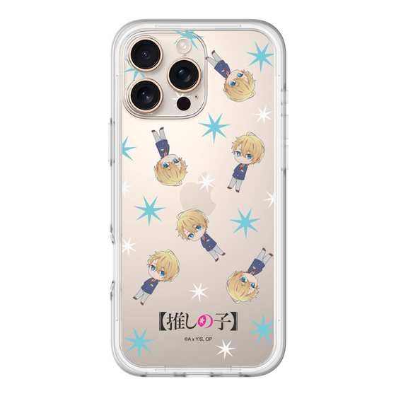 Slim Protection Premium Case［ 【OSHI NO KO】 -  Aqua - Mini Character Pattern ］
