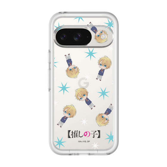Slim Protection Premium Case［ 【OSHI NO KO】 -  Aqua - Mini Character Pattern ］