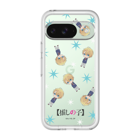 Slim Protection Premium Case［ 【OSHI NO KO】 -  Aqua - Mini Character Pattern ］