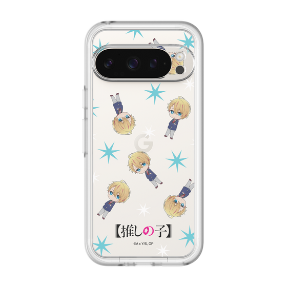 Slim Protection Premium Case［ 【OSHI NO KO】 -  Aqua - Mini Character Pattern ］
