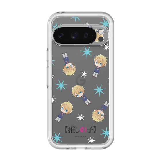 Slim Protection Premium Case［ 【OSHI NO KO】 -  Aqua - Mini Character Pattern ］