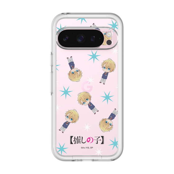 Slim Protection Premium Case［ 【OSHI NO KO】 -  Aqua - Mini Character Pattern ］