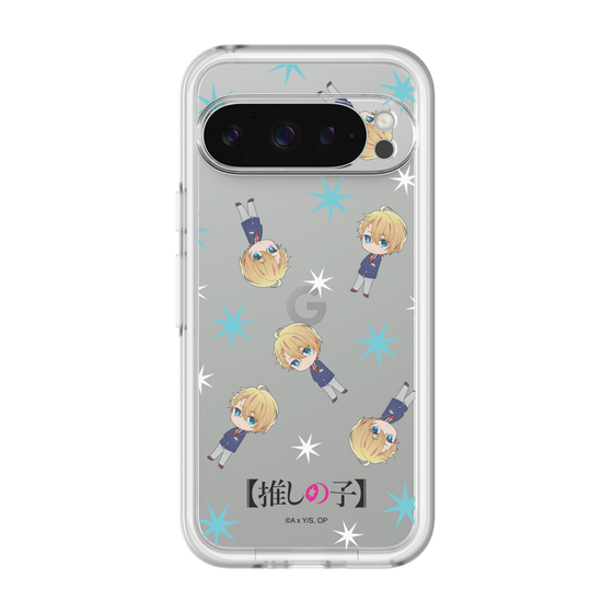 Slim Protection Premium Case［ 【OSHI NO KO】 -  Aqua - Mini Character Pattern ］