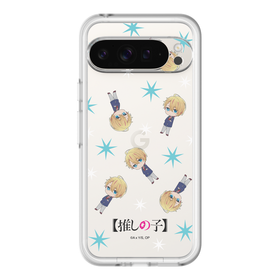 Slim Protection Premium Case［ 【OSHI NO KO】 -  Aqua - Mini Character Pattern ］