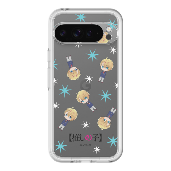 Slim Protection Premium Case［ 【OSHI NO KO】 -  Aqua - Mini Character Pattern ］